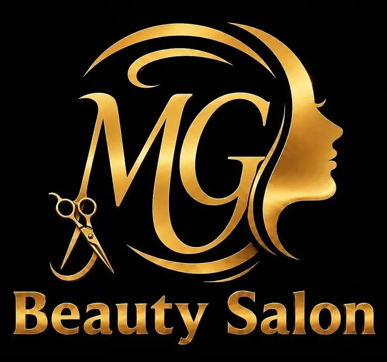 MG Beauty Salon gold logo